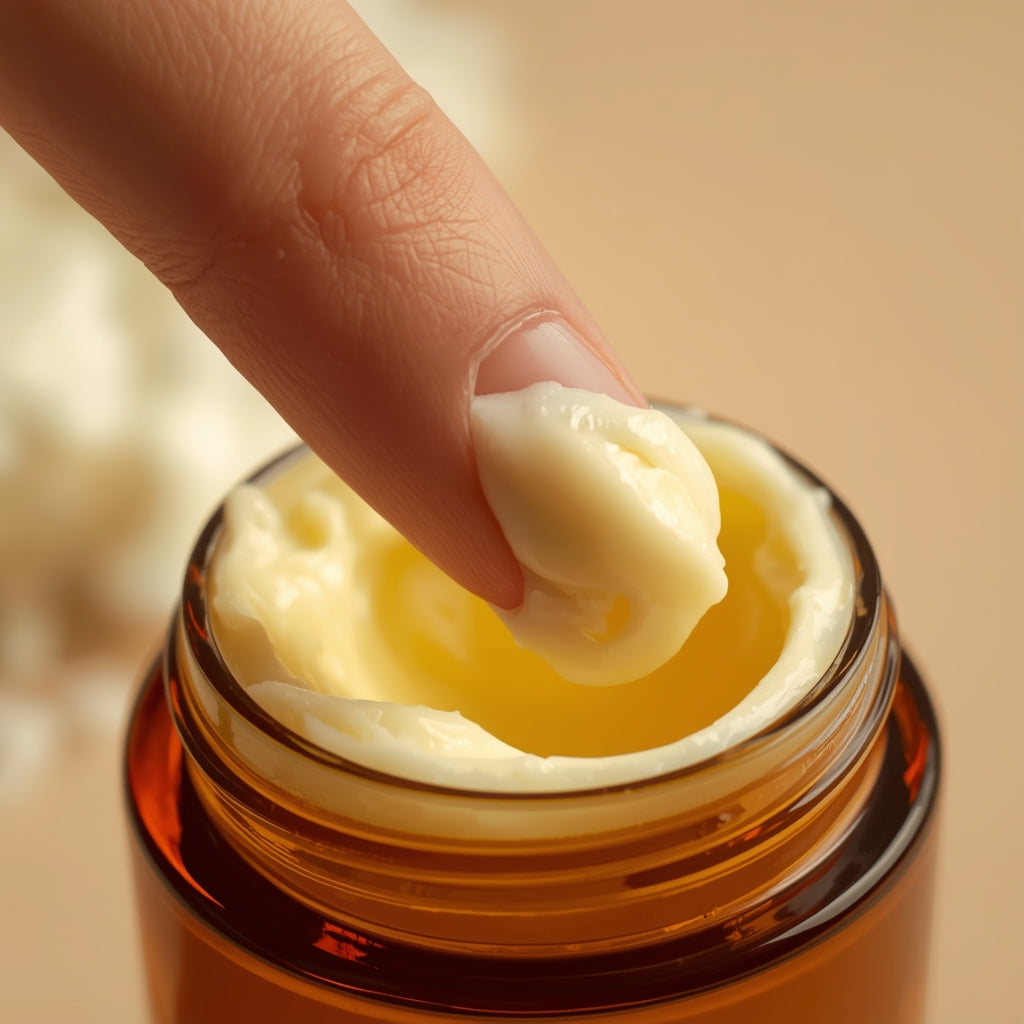 Beef Honey Tallow Balm for Light Beige Natural Face Moisturizer, Grass-Fed Tallow, Deeply Nourishing Light Beige Balm for Face & Body, Moisturizing Cream for Dry Light Beige